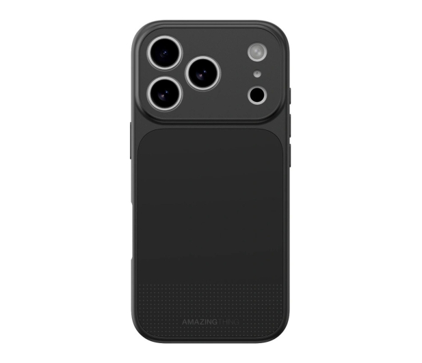 AmazingThing Minimal Mag Full Cover Case na iPhone 17 Pro - czarne - 1527008 - zdjęcie